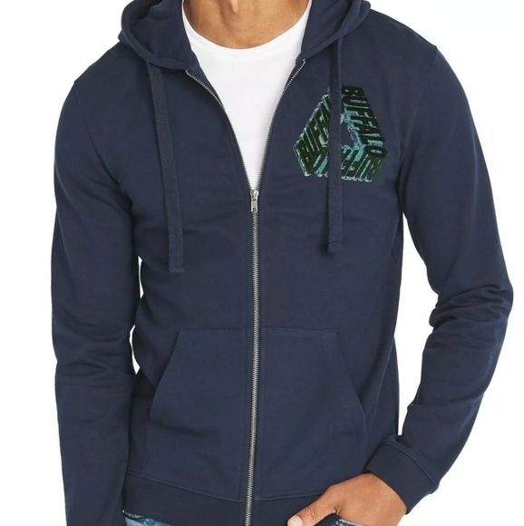 New Buffalo David Bitton Men's Zip Hoodies - Picture 1 of 6